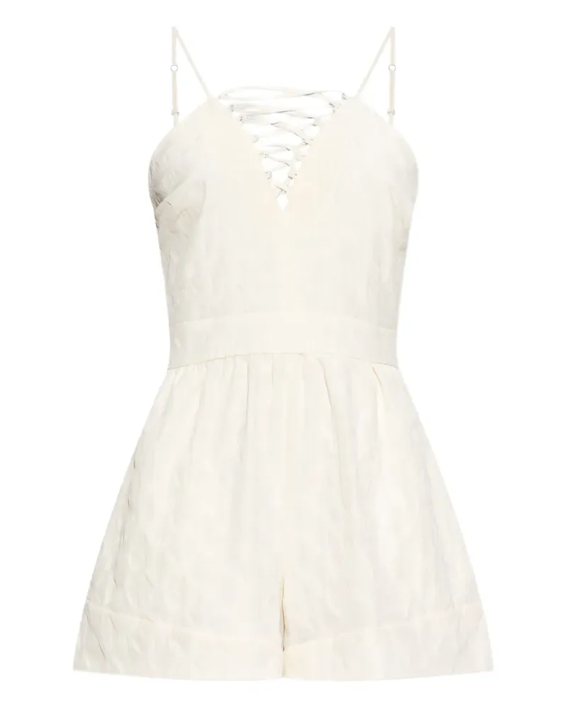 IRO Playsuit mit Riemendetail - Nude Nude