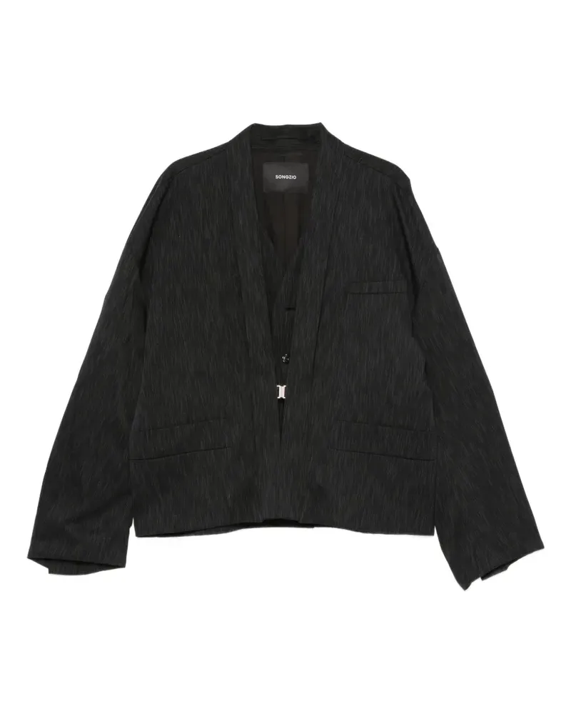 SONGZIO Meta Hanbok jacket - Schwarz Schwarz