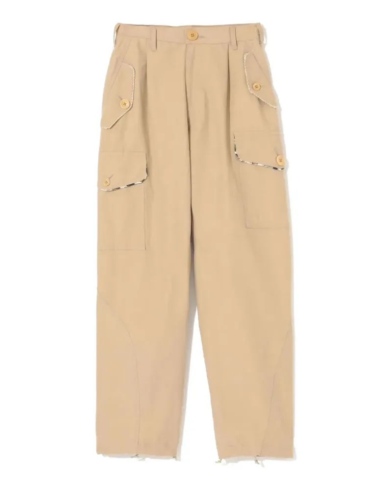 Undercover multi-pocket cargo pants - Nude Nude