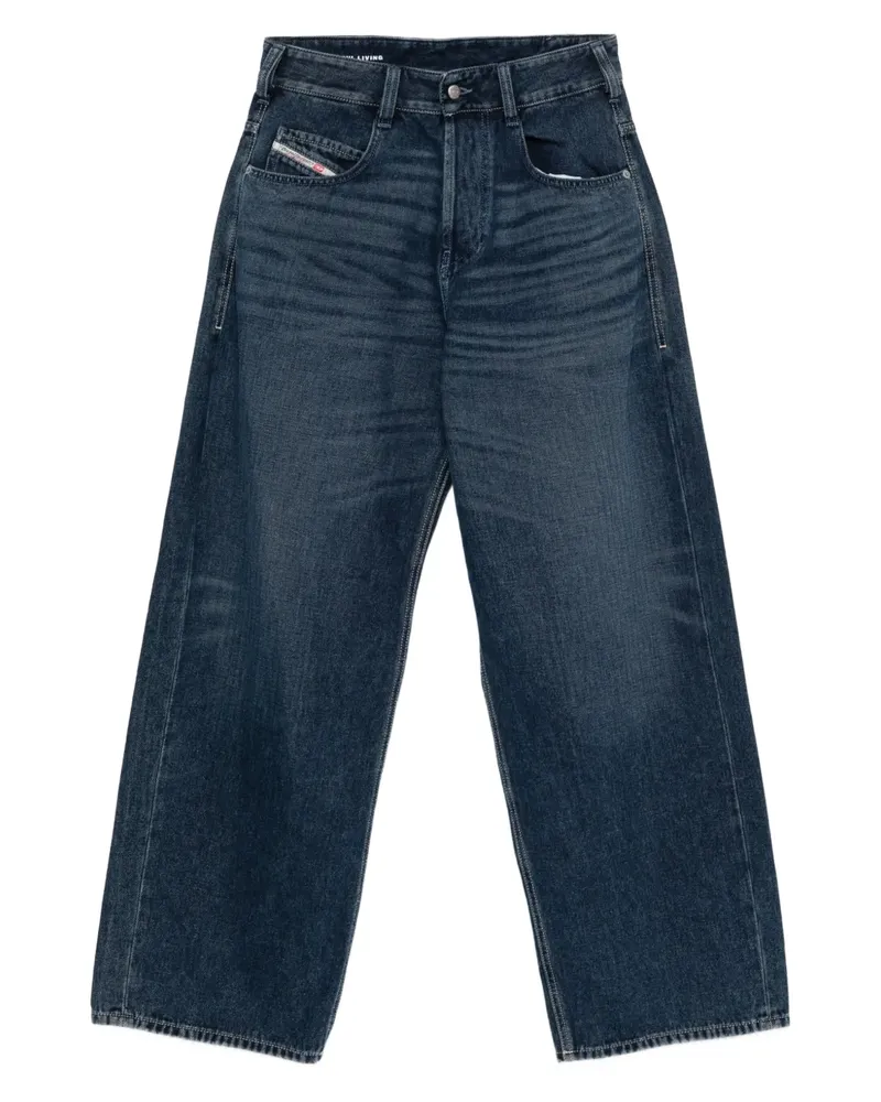 Diesel Jeans mit Taschendetail - Blau Blau