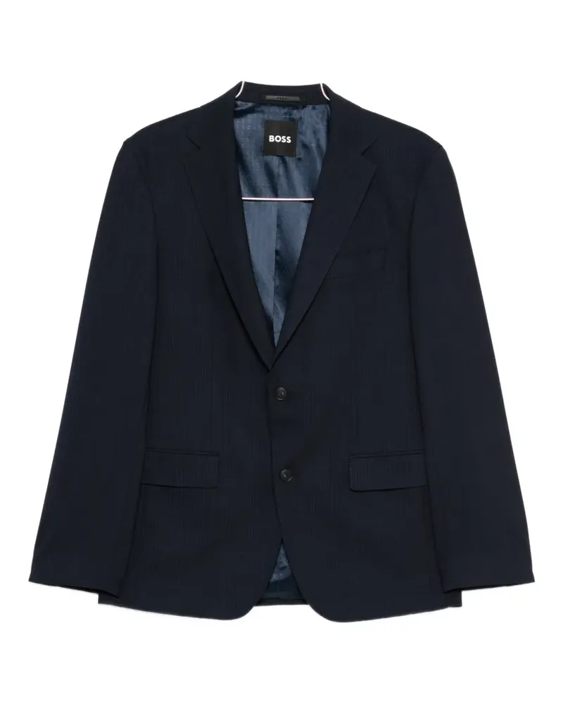 HUGO BOSS notch-lapel suit - Blau Blau