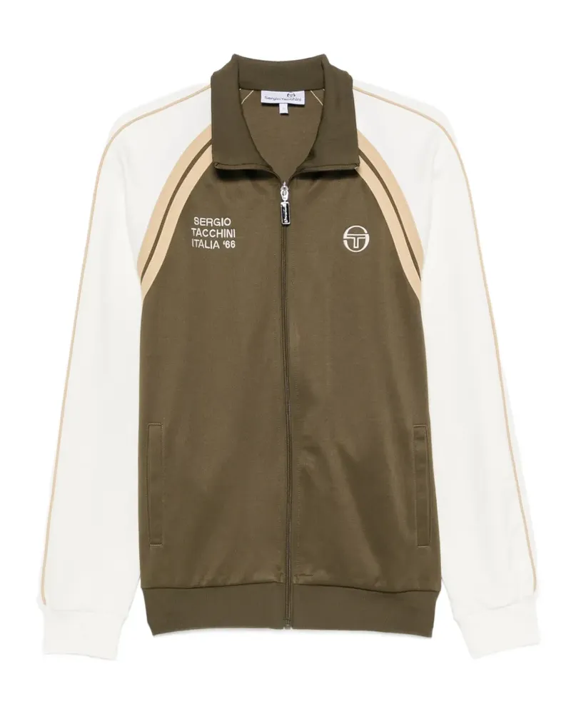 Sergio Tacchini logo-embroidered sweatshirt - Grün Grün