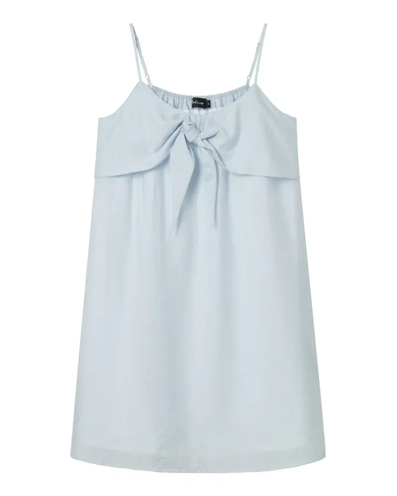 Tout a Coup bow-detail sleeveless dress - Blau Blau