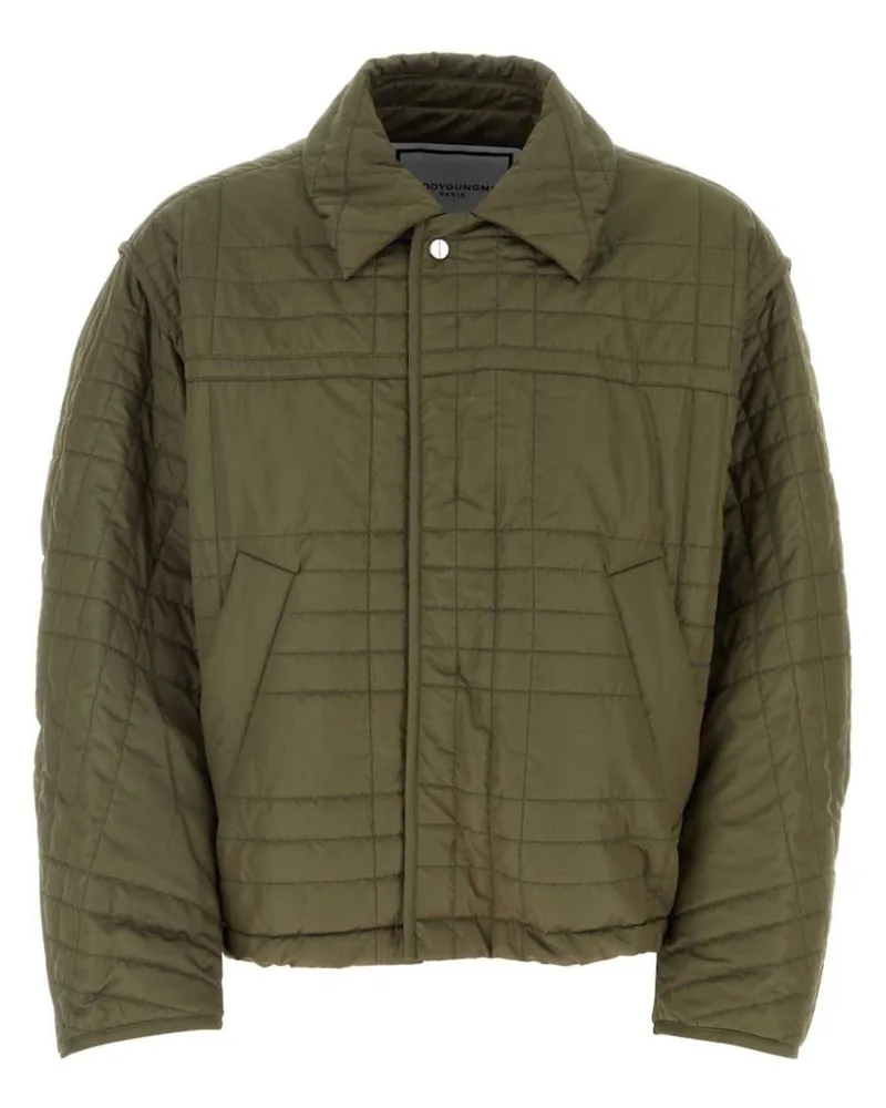 Wooyoungmi Wattierte Jacke - Grün Grün