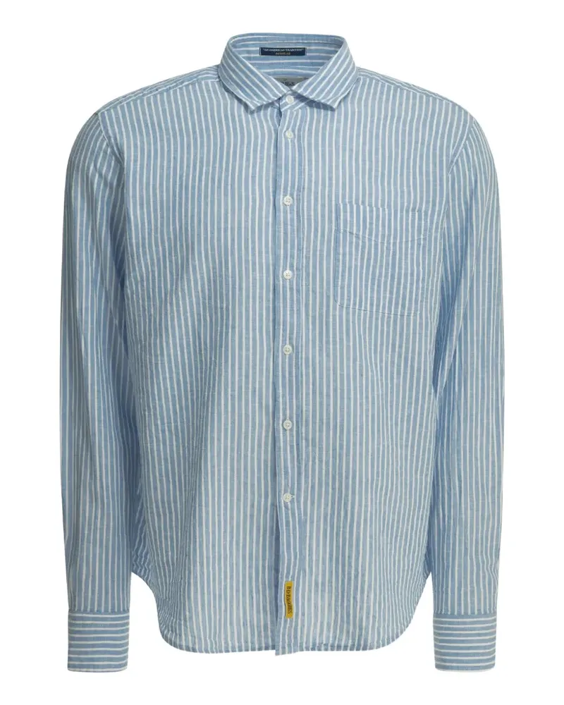 B.D. Baggies Bradford vertical-stripe shirt - Blau Blau