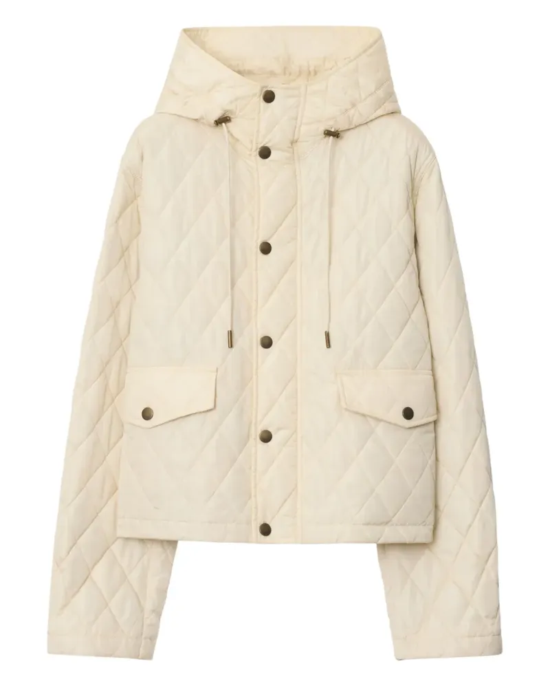 Burberry Gesteppte Cropped-Jacke - Nude Nude