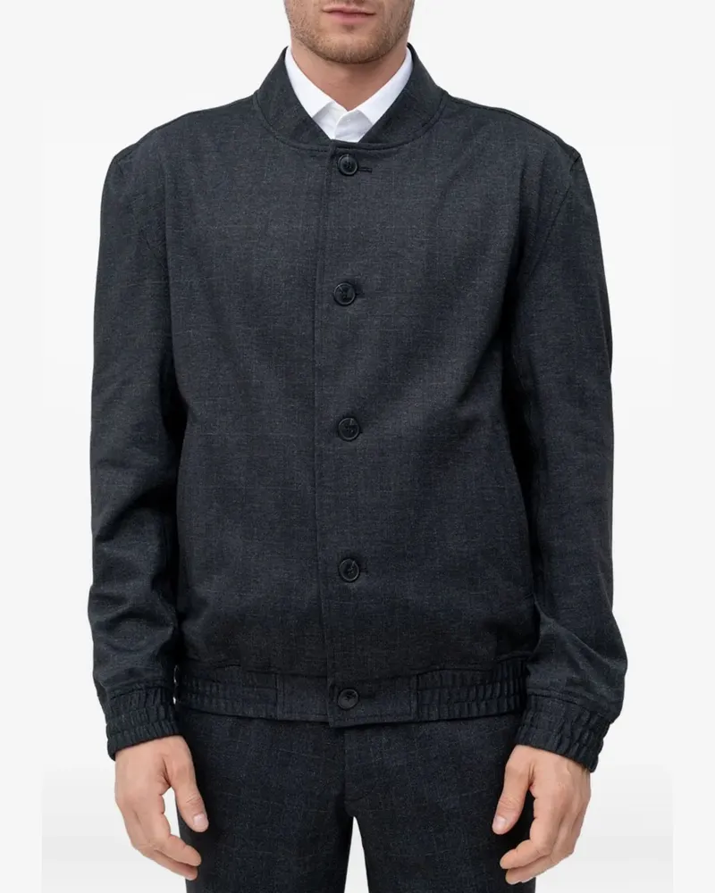 HUGO BOSS Jacke mit Knöpfen - Grau Grau