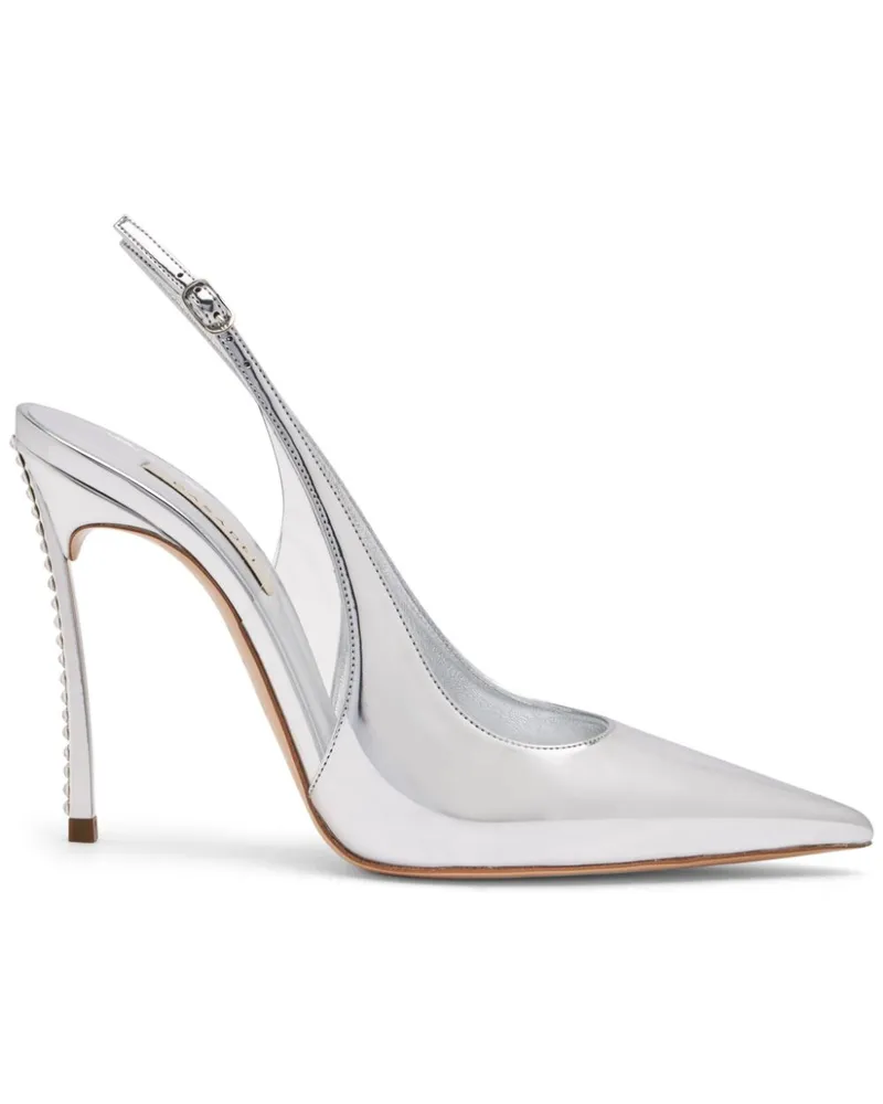 Casadei Alice Superblade Pumps 100mm - Silber Silber
