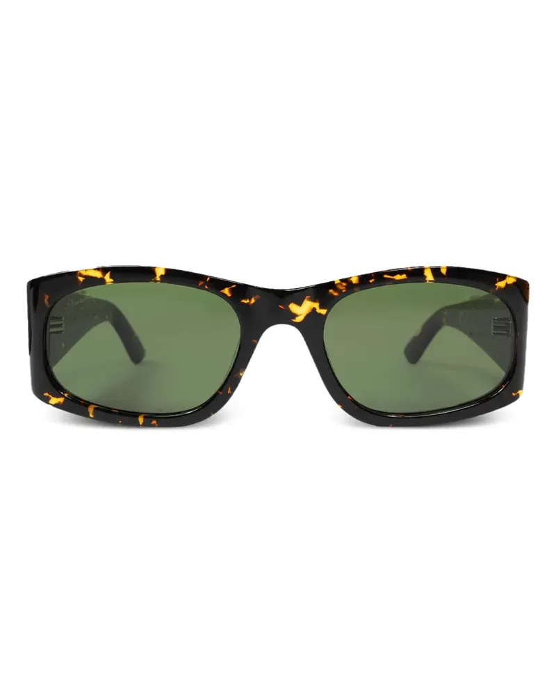 PLEASURES x Akila Eazy Sonnenbrille - Braun Braun