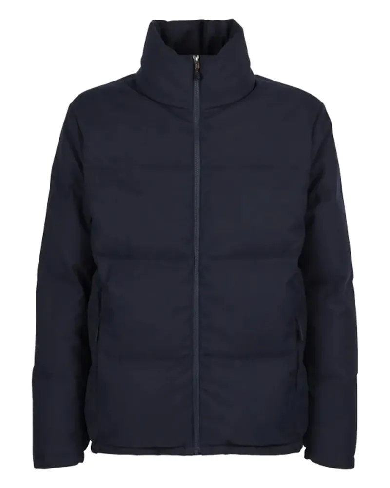 SEASE Jacke mit Logo-Patch - Blau Blau