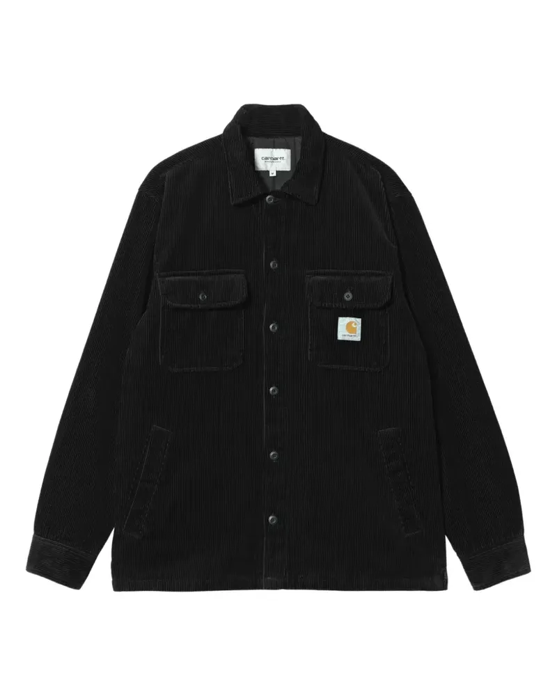 Carhartt WIP Hemdjacke aus Cord - Schwarz Schwarz