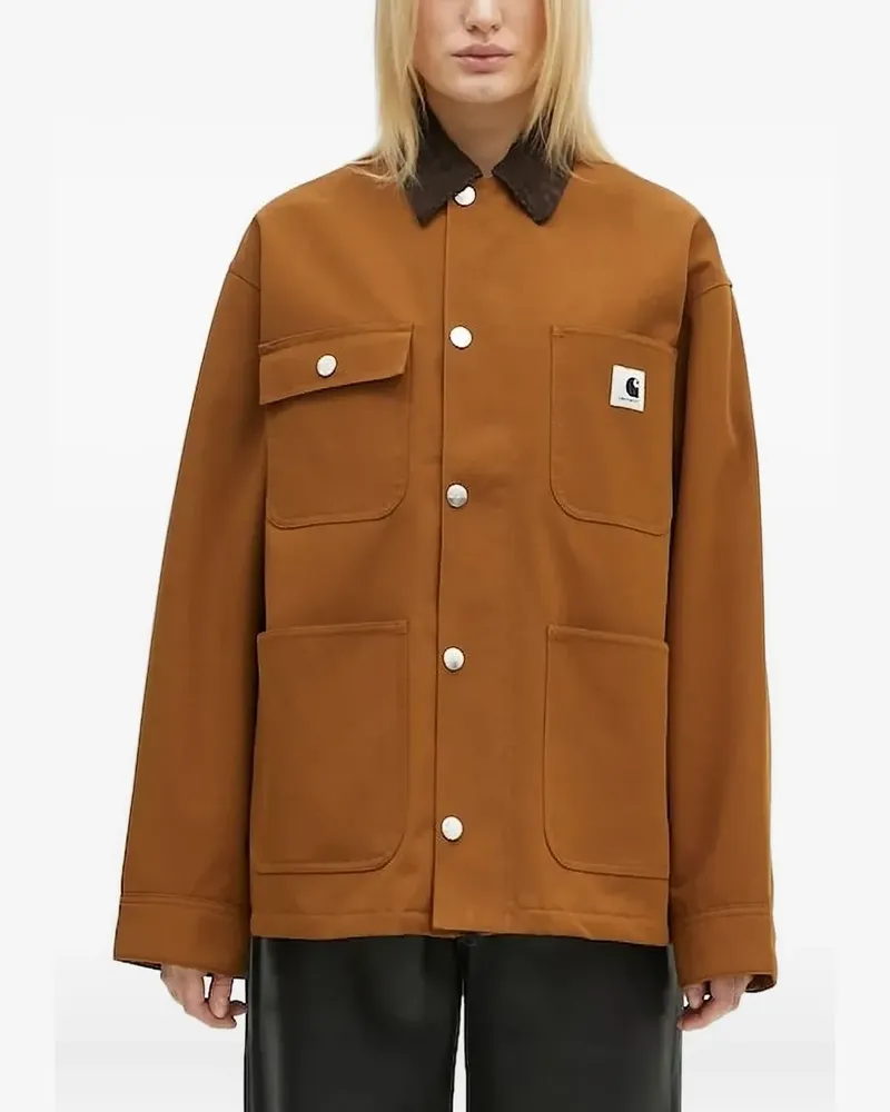 Carhartt WIP Jacke mit Cordkragen - Braun Braun