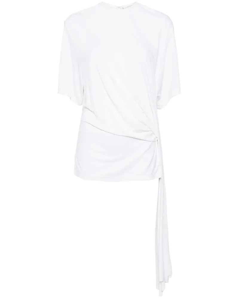 Christopher Esber Drapiertes T-Shirt - Weiß Weiß