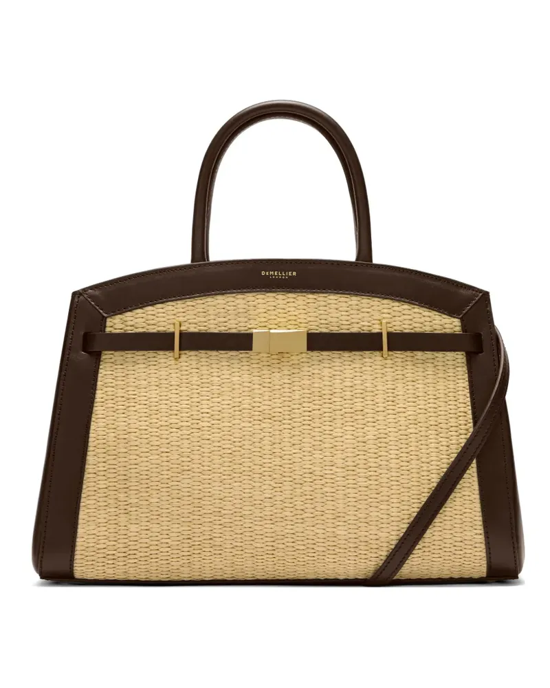 DeMELLIER Midi Hudson Tote Bag - Nude Nude
