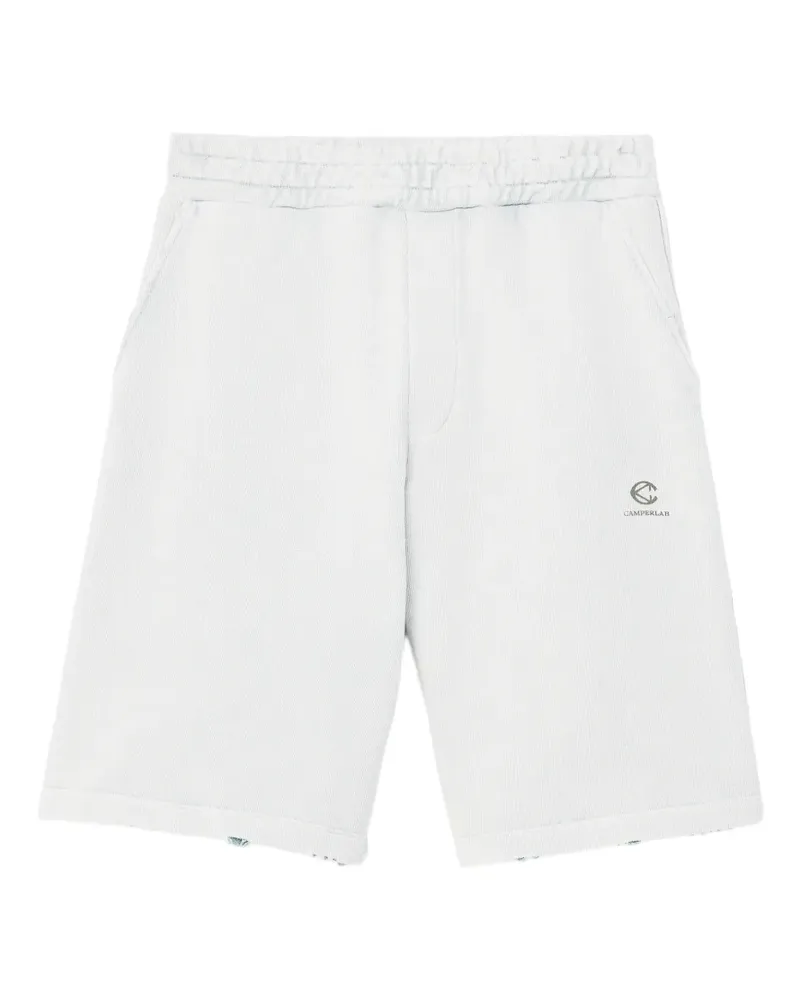 Camper Ausgefranste Sport-Shorts - Grau Grau