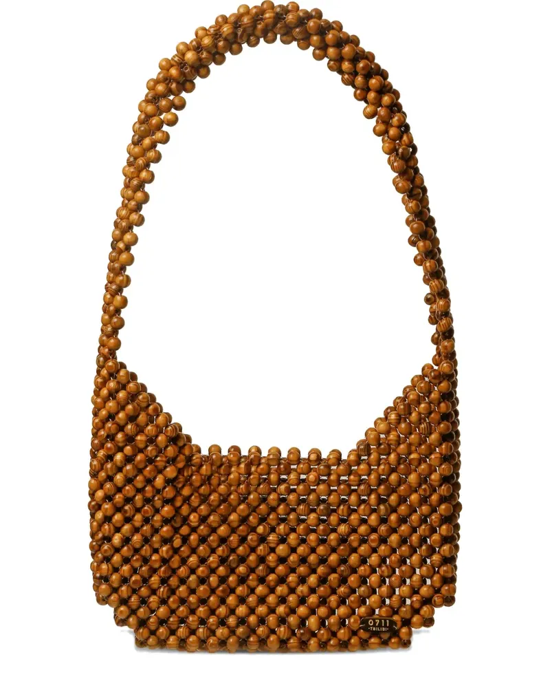 0711 Julia Schultertasche - Braun Braun
