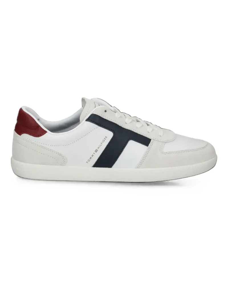 Tommy Hilfiger TH Tribeca leather sneakers - Weiß Weiß