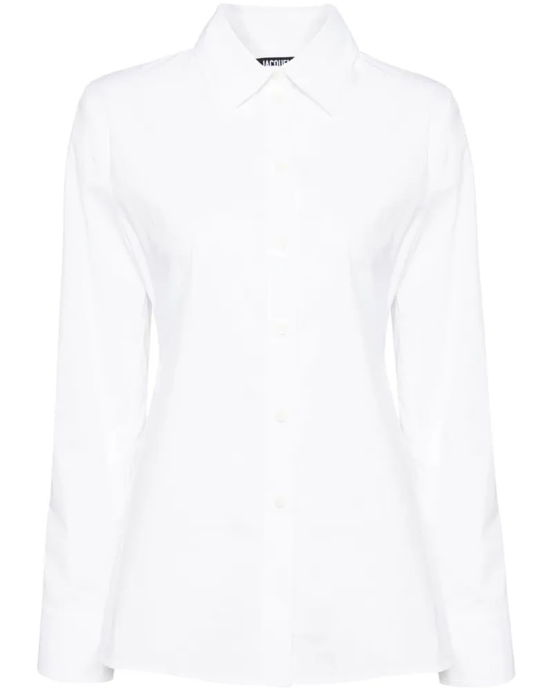 Jacquemus Les Sculptures Bluse - Weiß Weiß