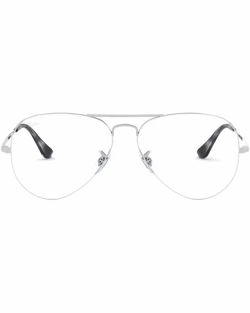 Ray Ban Klassische Pilotenbrille - Silber Silber