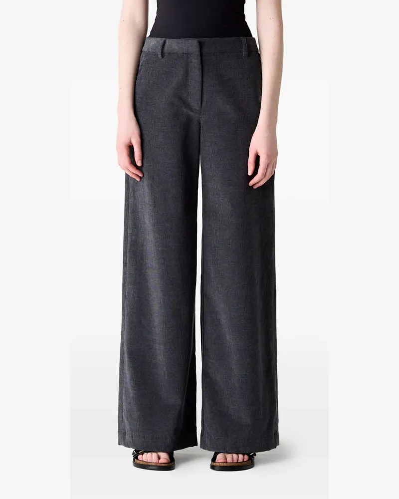 TWP Dylan wide-leg trousers - Grau Grau