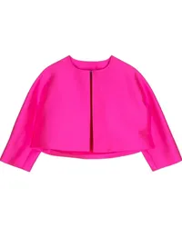 Dice Kayek Cropped-Jacke mit Reißverschluss Rosa