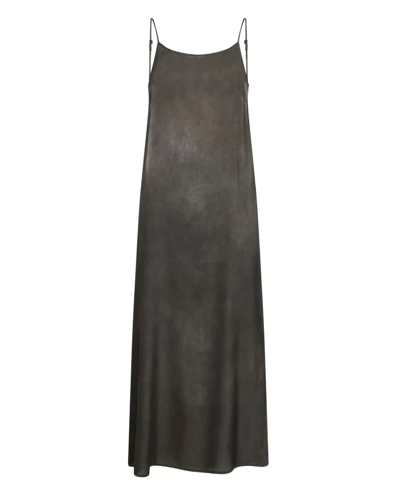 Uma Wang scoop ombre dress - Grau Grau