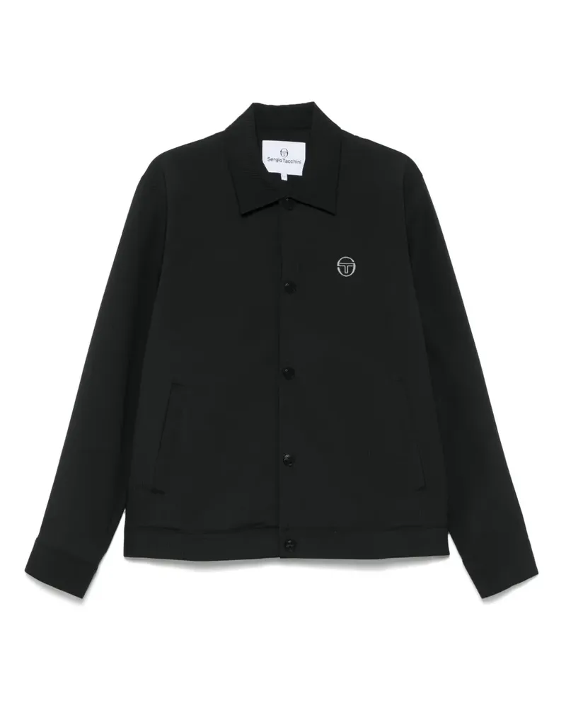 Sergio Tacchini Davide Jacke - Schwarz Schwarz