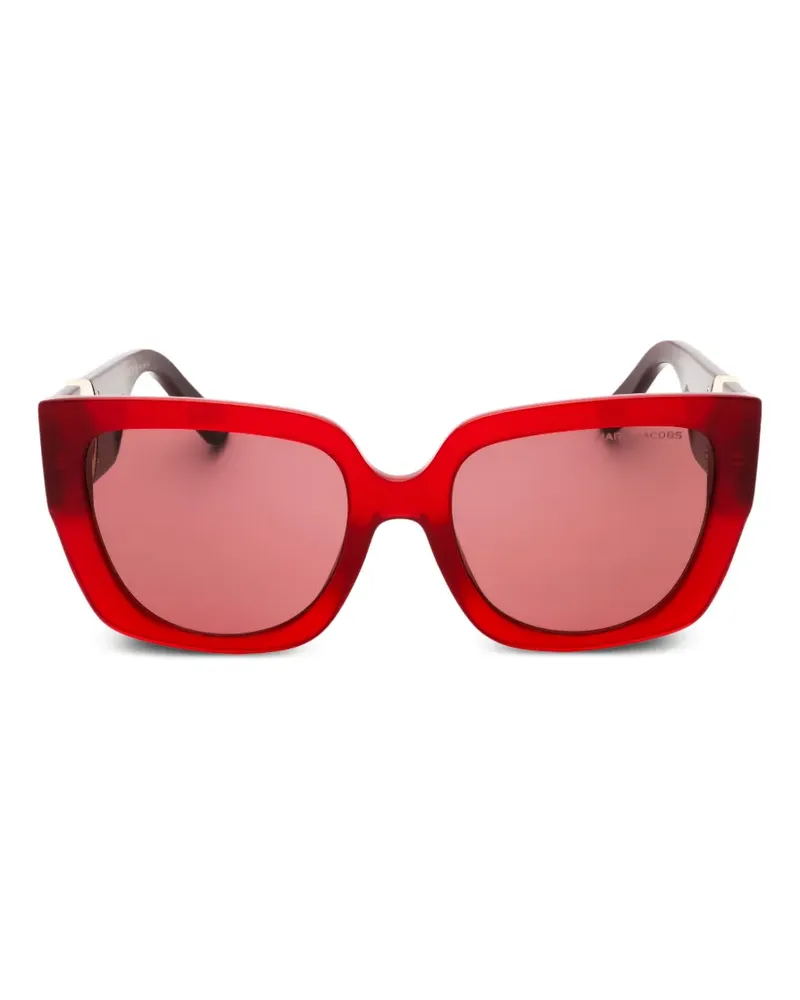 Marc Jacobs square full-rim sunglasses - Rot Rot