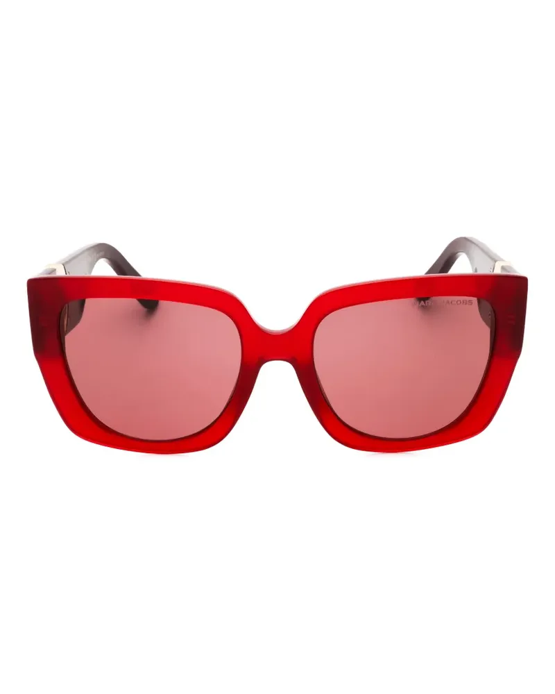 Marc Jacobs square full-rim sunglasses - Rot Rot