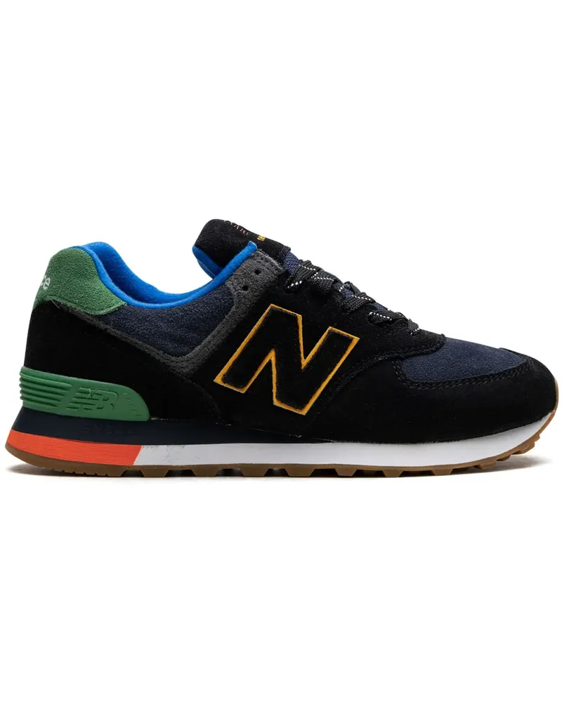 New Balance 574 Multicolor Sneakers - Schwarz Schwarz