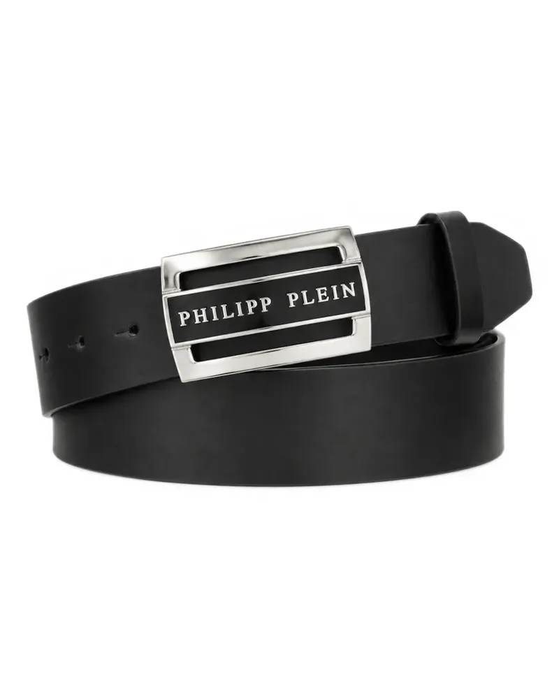 Philipp Plein Klassischer Gürtel - Schwarz Schwarz