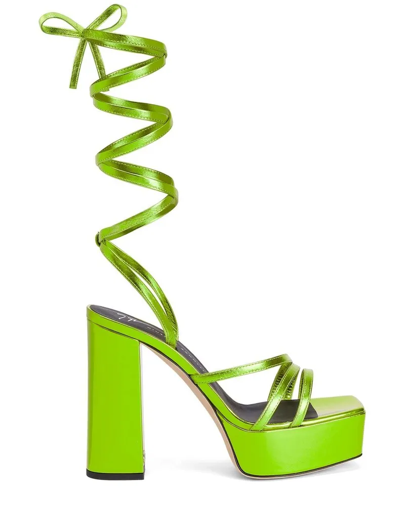 Giuseppe Zanotti Flavienne Römersandalen 120mm - Grün Grün