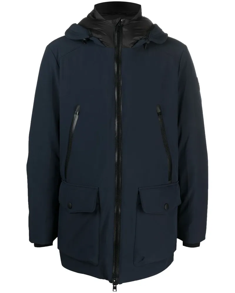 Woolrich Parka mit Reißverschluss - Blau Blau