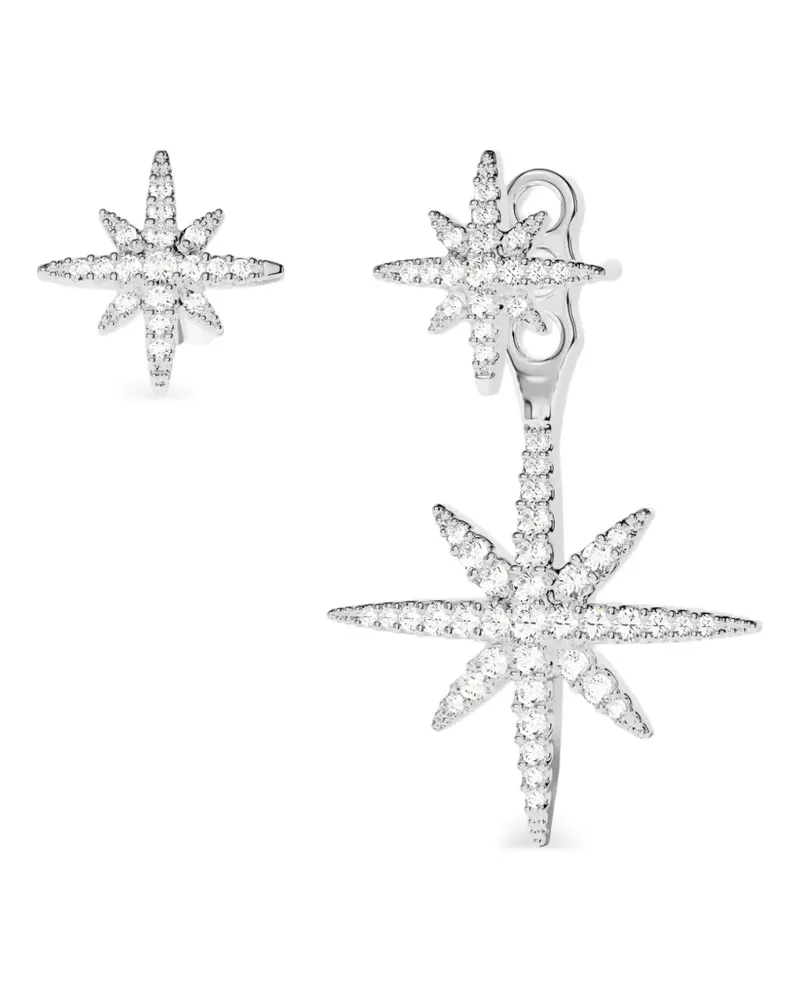 APM Monaco Météorites asymmetric earrings - Silber Silber