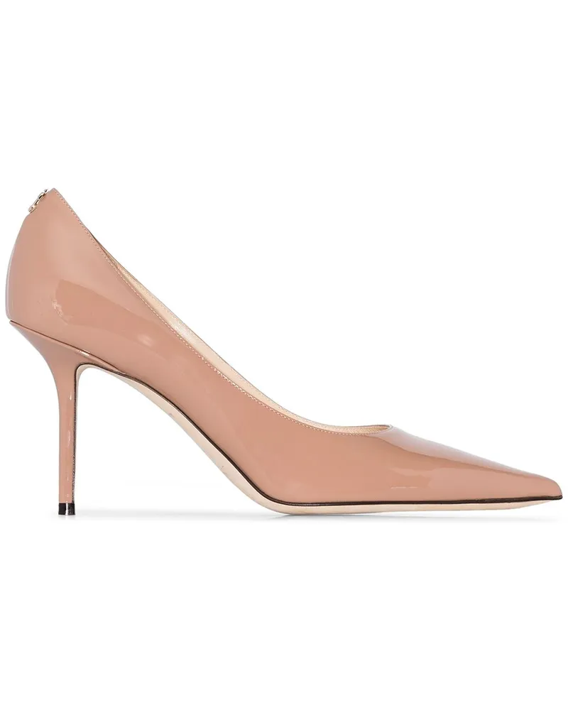 Jimmy Choo Love Pumps aus Lackleder 85mm - Rosa Rosa
