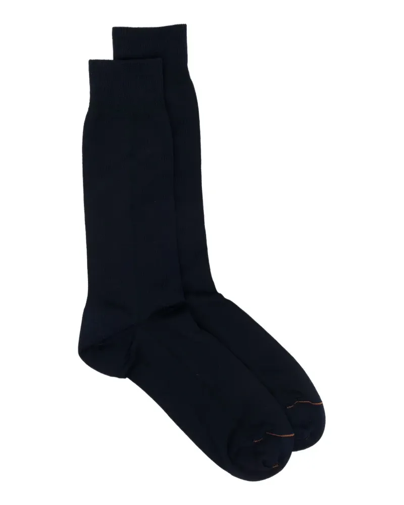 Ermenegildo Zegna Baguette socks - Blau Blau