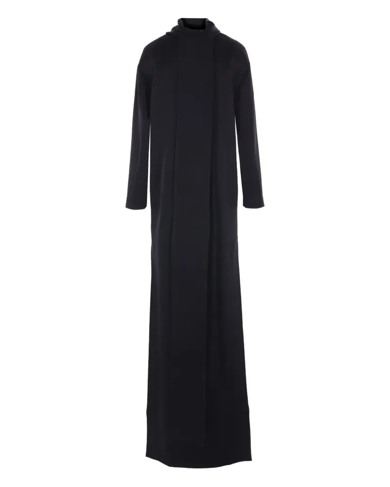 Tom Ford Maxikleid mit Rollkragen - Schwarz Schwarz