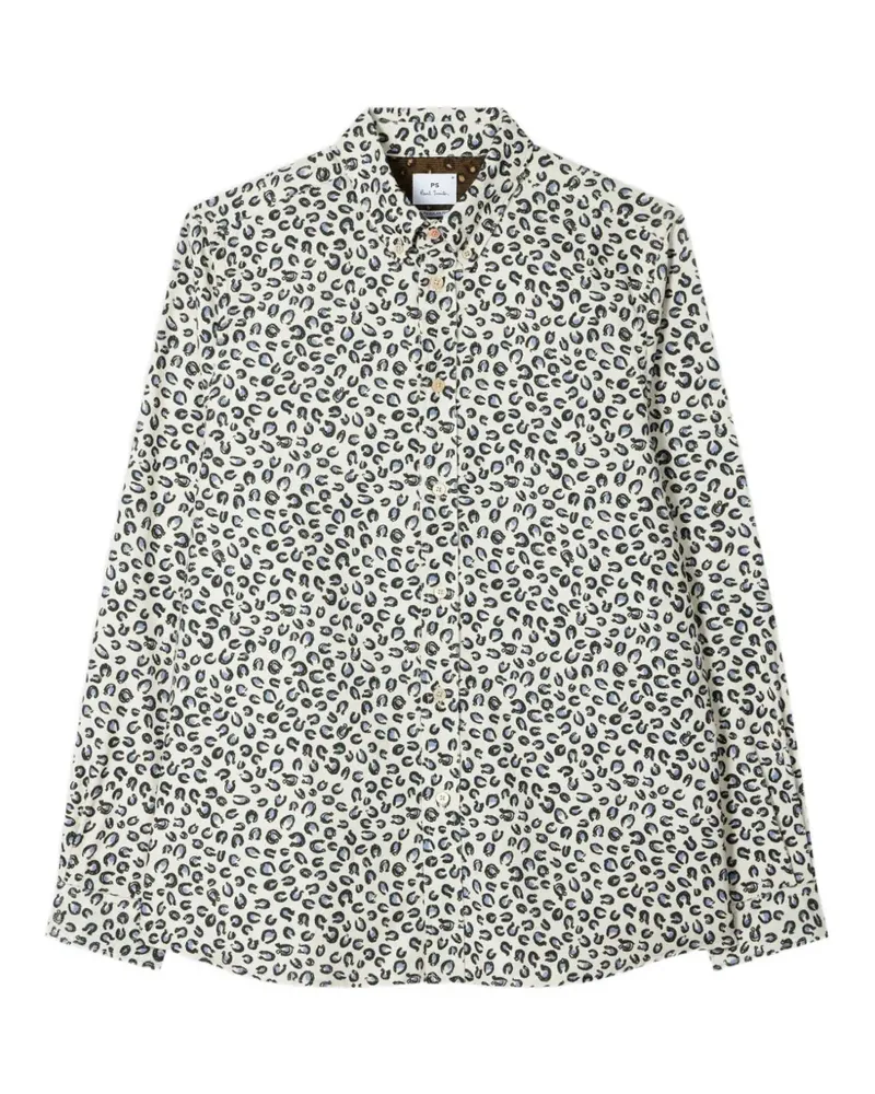 Paul Smith Hemd mit Animal-Print - Nude Nude