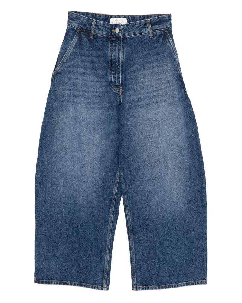 Studio Nicholson Jeans mit weitem Bein - Blau Blau