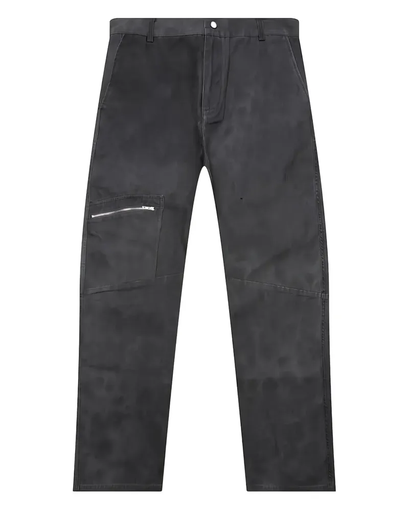 REPRESENT Hose mit Waschung - Grau Grau