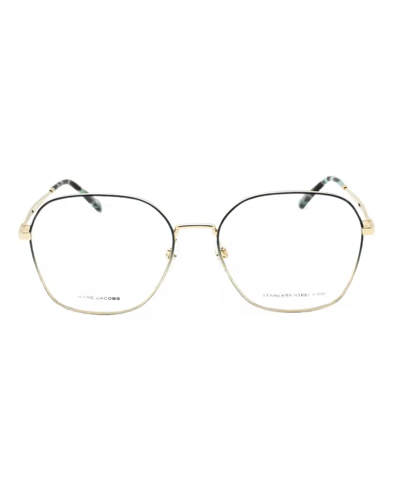 Marc Jacobs Brille mit rundem Gestell - Gold Gold