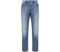 Halbhohe Brighton Tapered-Jeans