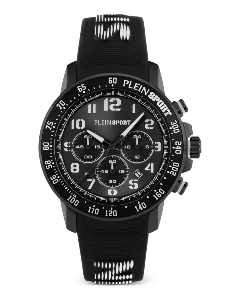 Philipp Plein Chronorace Armbanduhr 44mm - Schwarz Schwarz