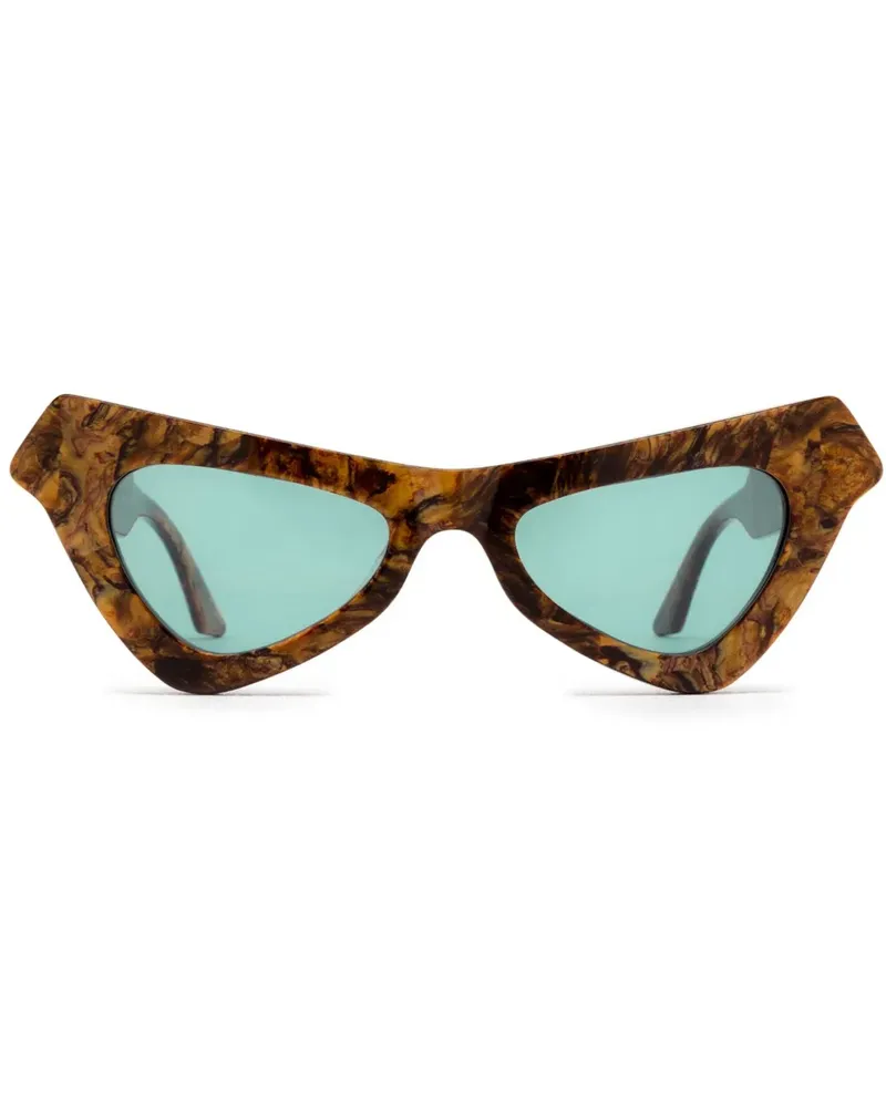 Marni Fairy Pools Radica Sonnenbrille - Braun Braun