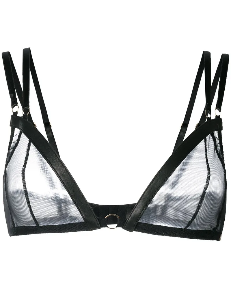 Something Wicked Nina' BH - Schwarz Schwarz
