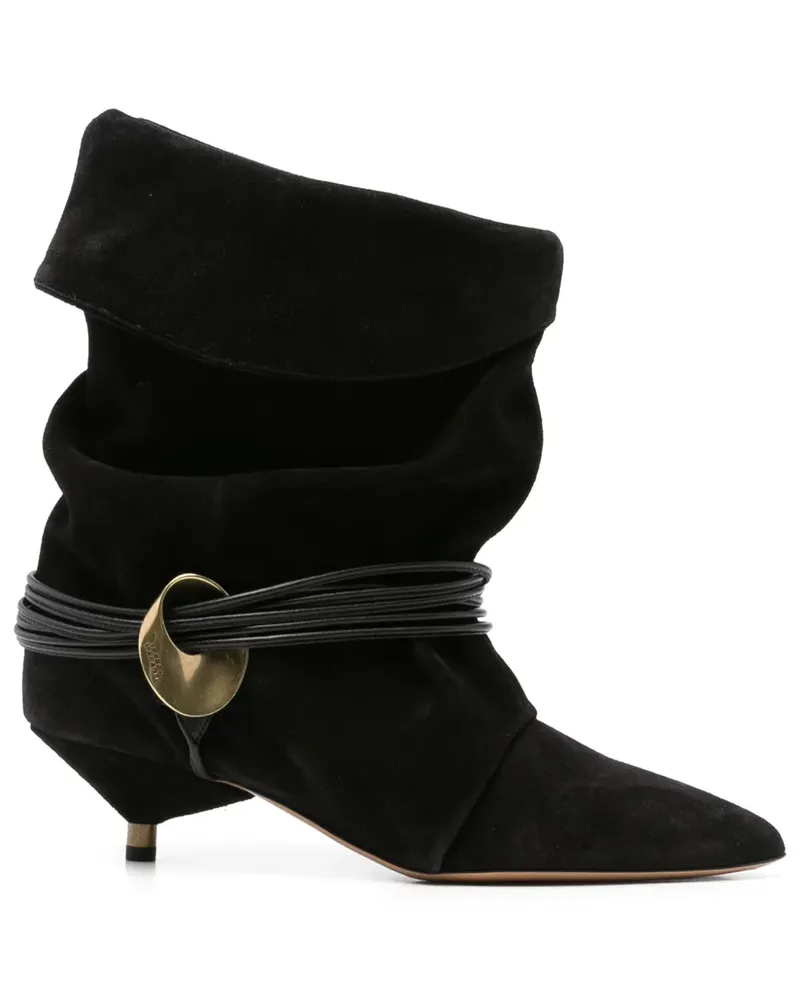 Isabel Marant Edrika Stiefel 45mm - Schwarz Schwarz
