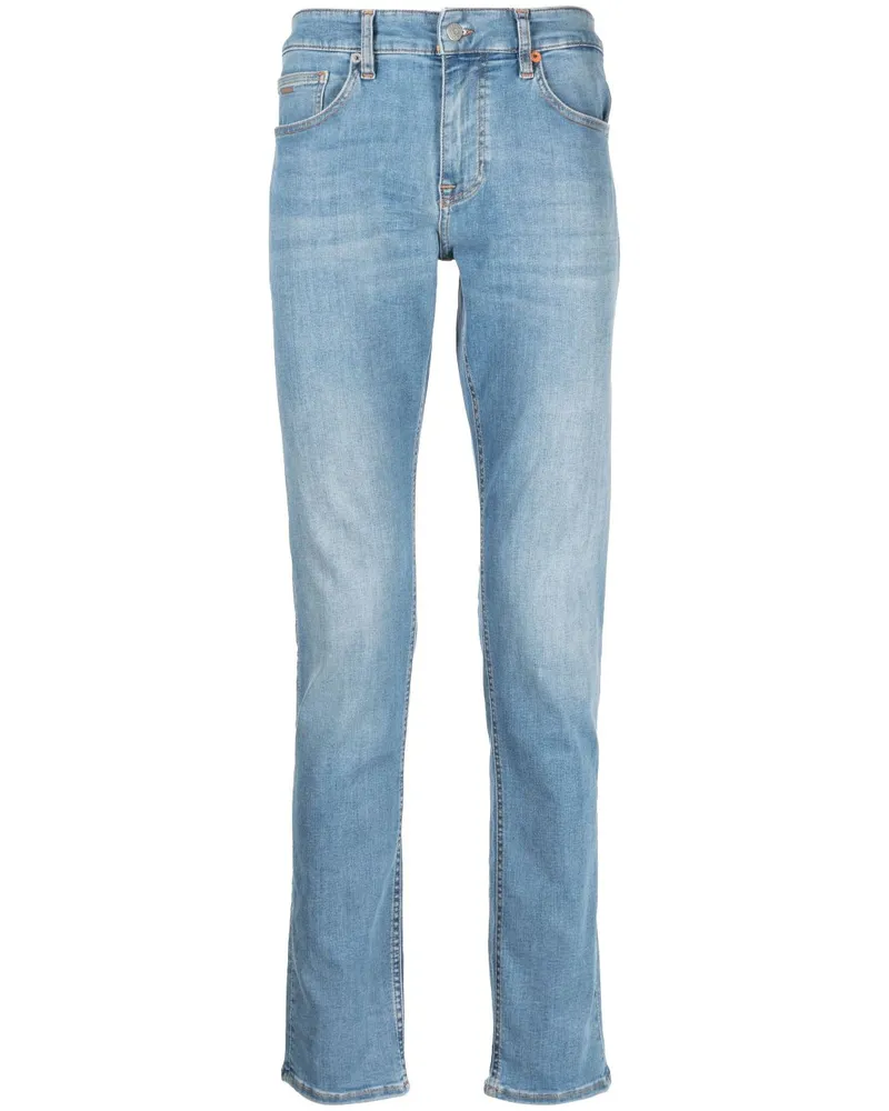 HUGO BOSS Jeans mit schmalem Schnitt - Blau Blau