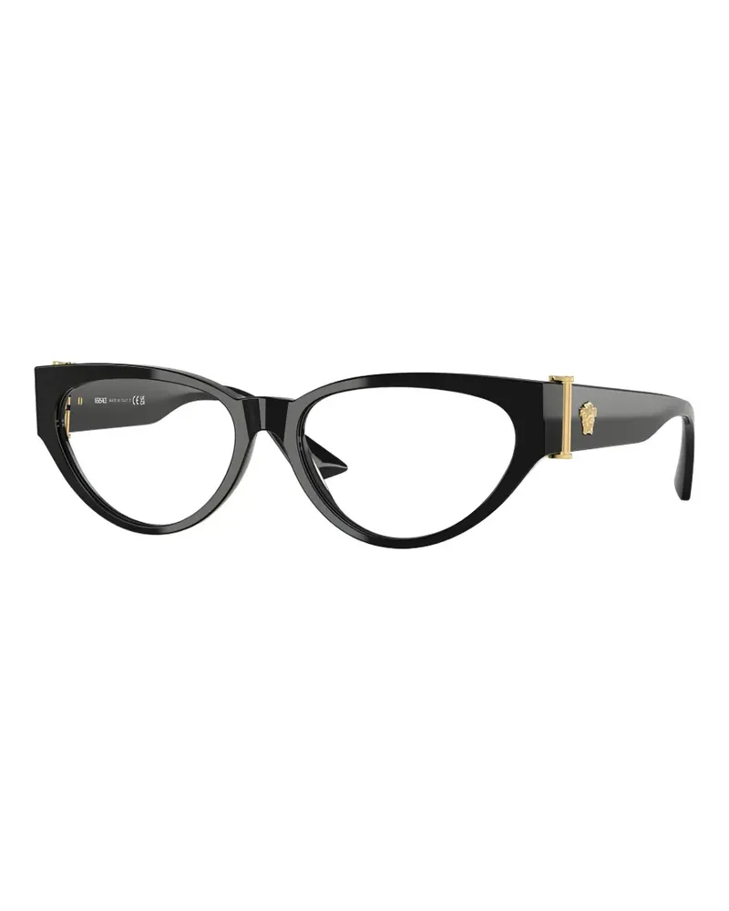 Versace cat-eye glasses - Schwarz Schwarz
