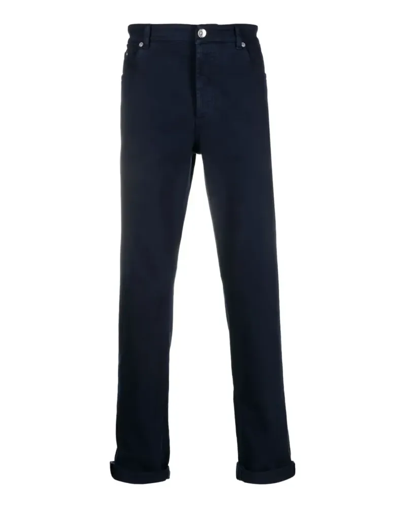 Brunello Cucinelli Five-Pocket-Jeans - Blau Blau