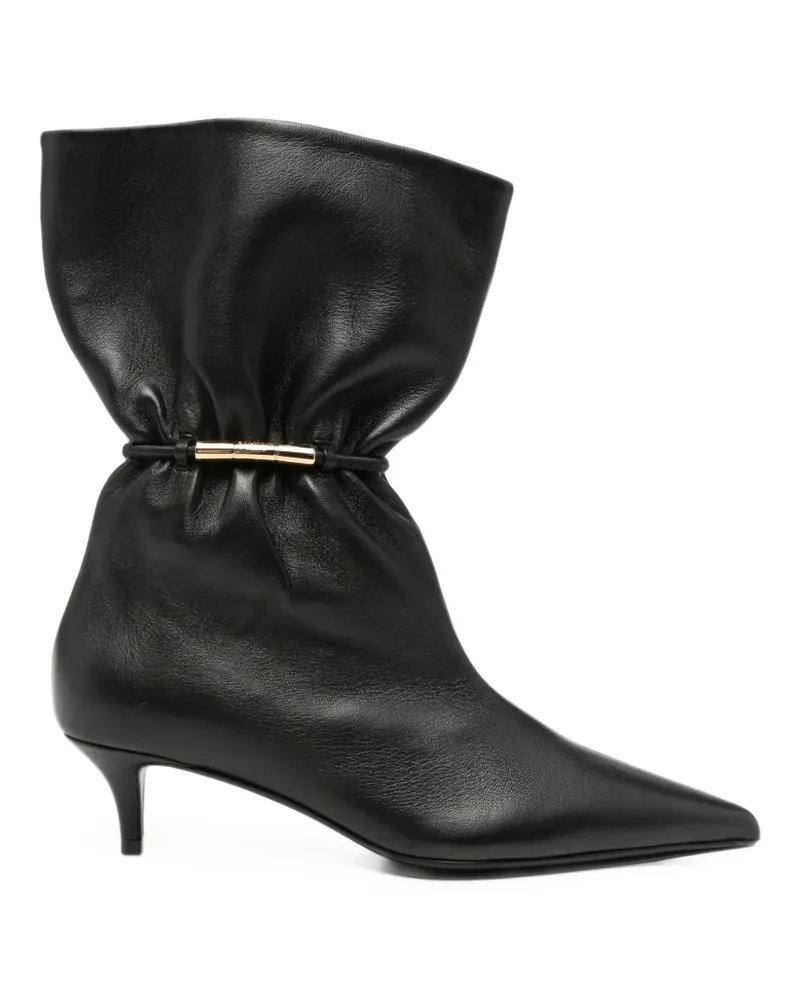 Balmain Stiefeletten mit spitzer Kappe - Schwarz Schwarz